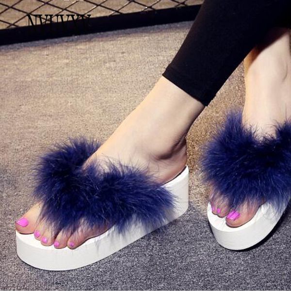summer new slippers feather flip flops korean version wedge women's shoes fashion beach shoes outdoor leisure sandals sh531, Black
summer new slippers feather flip flops korean version wedge women's shoes fashion beach shoes outdoor leisure sandals sh531, Black