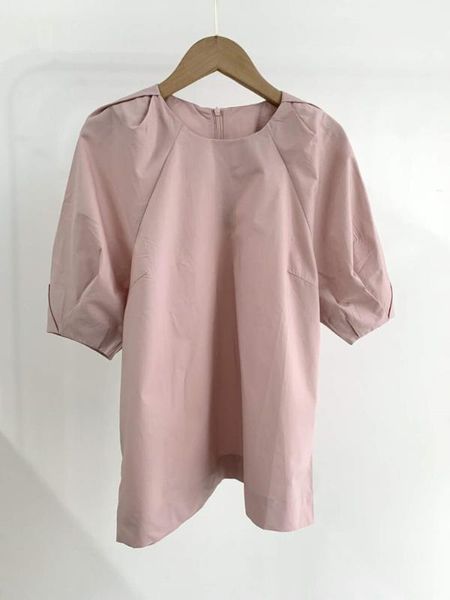 puff sleeve women's cotton blouse o-neck 2020 spring summer pink lady loose shirt and top, White
puff sleeve women's cotton blouse o-neck 2020 spring summer pink lady loose shirt and top, White