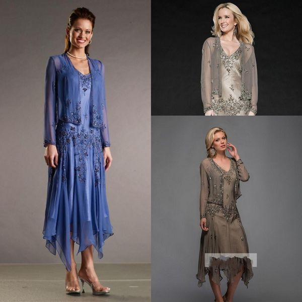 2023 plus size mother of the bride dresses v neck chiffon with jacket lace appliques tea length mother wear wedding guest gowns, Black;red
2023 plus size mother of the bride dresses v neck chiffon with jacket lace appliques tea length mother wear wedding guest gowns, Black;red