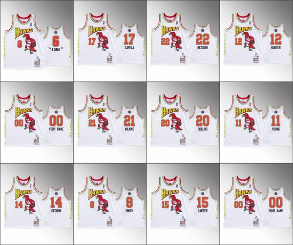 atlanta hawks trae young john collins de'andre hunter vince carter cam reddish future x br remix nba white custom jersey
atlanta hawks trae young john collins de'andre hunter vince carter cam reddish future x br remix nba white custom jersey
