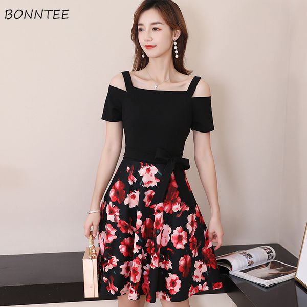 dress women patchwork elegant short sleeve square collar womens all match slim 2019 new chic korean style females daily, Black;gray
dress women patchwork elegant short sleeve square collar womens all match slim 2019 new chic korean style females daily, Black;gray