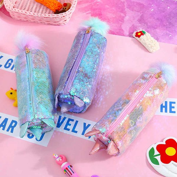 cute colorful pencil pouch sequin pencil bag girls unicorn school supplies pen bag
cute colorful pencil pouch sequin pencil bag girls unicorn school supplies pen bag