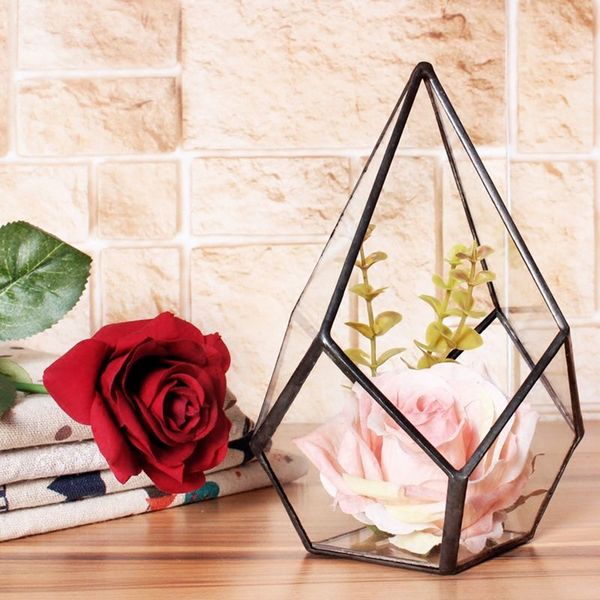 geometric terrarium box tablesucculent plant planter jewelry box, pack of 2
geometric terrarium box tablesucculent plant planter jewelry box, pack of 2
