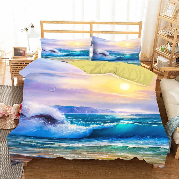 set of bed linen 3d ocean waves oil painting home textile with pillowcase duvet cover bedroom clothes
set of bed linen 3d ocean waves oil painting home textile with pillowcase duvet cover bedroom clothes