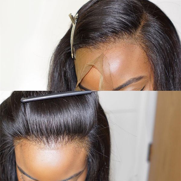 natural straight lace front and full lace wig brazilian vrigin human hair wigs with baby hair bob straight wig for black women, Black;brown
natural straight lace front and full lace wig brazilian vrigin human hair wigs with baby hair bob straight wig for black women, Black;brown