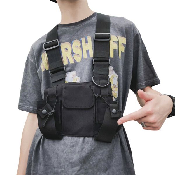 outdoor bags functional waist packs adjustable pockets waistcoat men tactical shoulders chest rig bag hip hop streetwear
outdoor bags functional waist packs adjustable pockets waistcoat men tactical shoulders chest rig bag hip hop streetwear