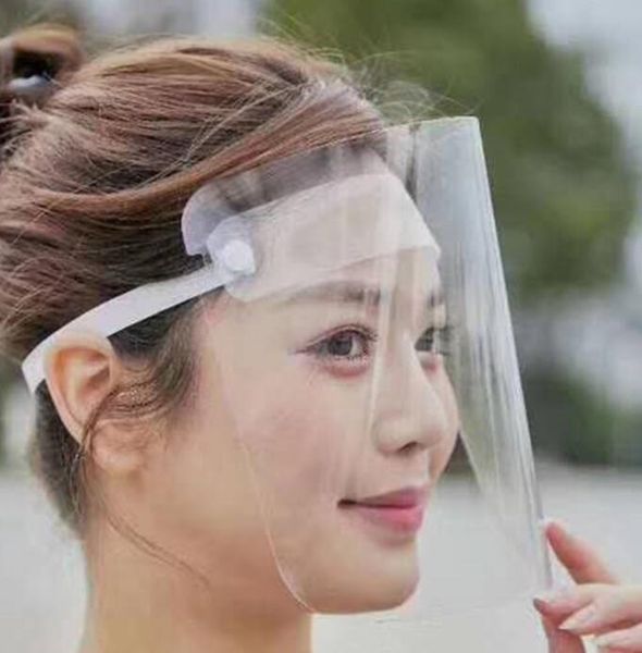 Universal Face Shield PET Protective Faceshield Transparent Anti-Fog Mask Kids Adult Full Face Oil-Splash Proof Dust Safety Masks GGA3359-1
Universal Face Shield PET Protective Faceshield Transparent Anti-Fog Mask Kids Adult Full Face Oil-Splash Proof Dust Safety Masks GGA3359-1