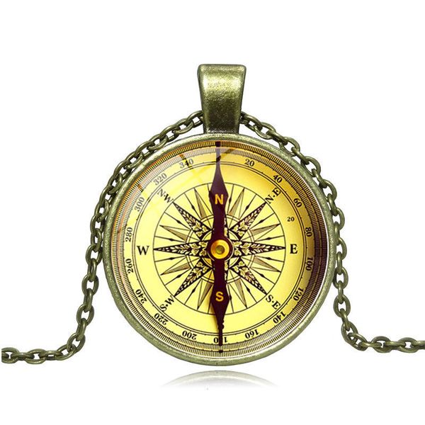 2019 compass p round glass cabochon jewelry steampunk vintage compass pendant chain necklace men women gifts, Silver
2019 compass p round glass cabochon jewelry steampunk vintage compass pendant chain necklace men women gifts, Silver