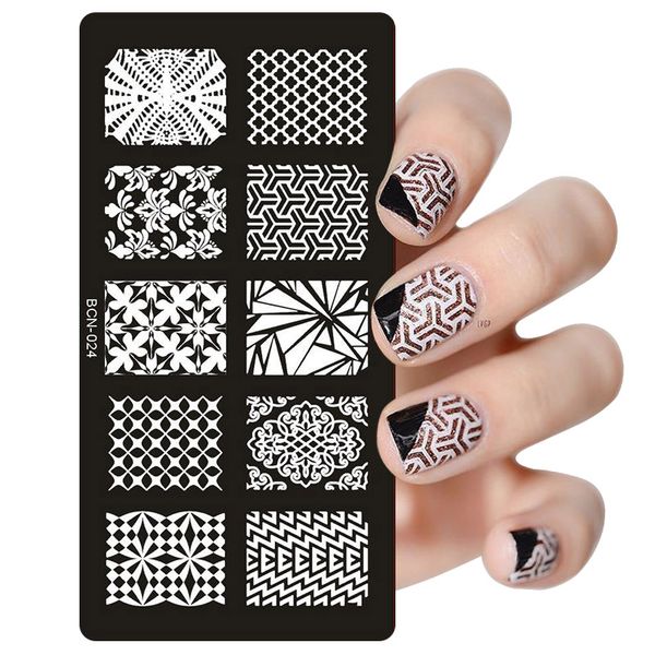 1pc 6*12cm nail stamping plates geometry summer flower diy imagenail art stamp template nail stencils salon beauty polish tools, White
1pc 6*12cm nail stamping plates geometry summer flower diy imagenail art stamp template nail stencils salon beauty polish tools, White