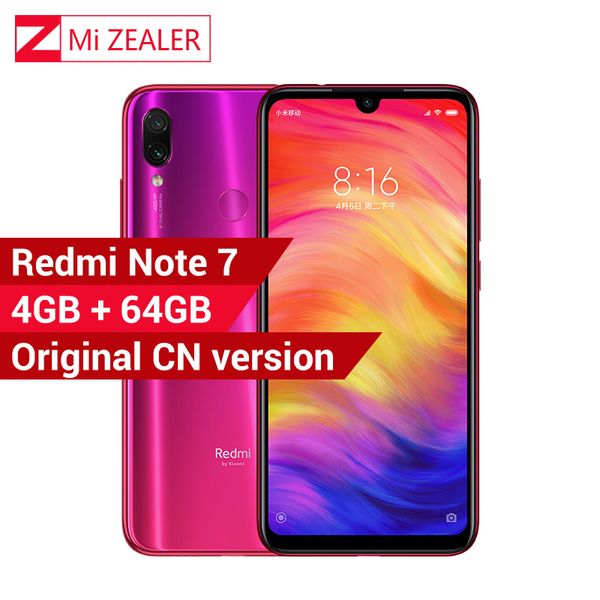 Original xiaomi redmi note 7 4gb ram 64gb rom napdragon 660 octa core 4000mah 6 3 quot 2340 1080 48mp 5mp cellphone dual camera
Original xiaomi redmi note 7 4gb ram 64gb rom napdragon 660 octa core 4000mah 6 3 quot 2340 1080 48mp 5mp cellphone dual camera