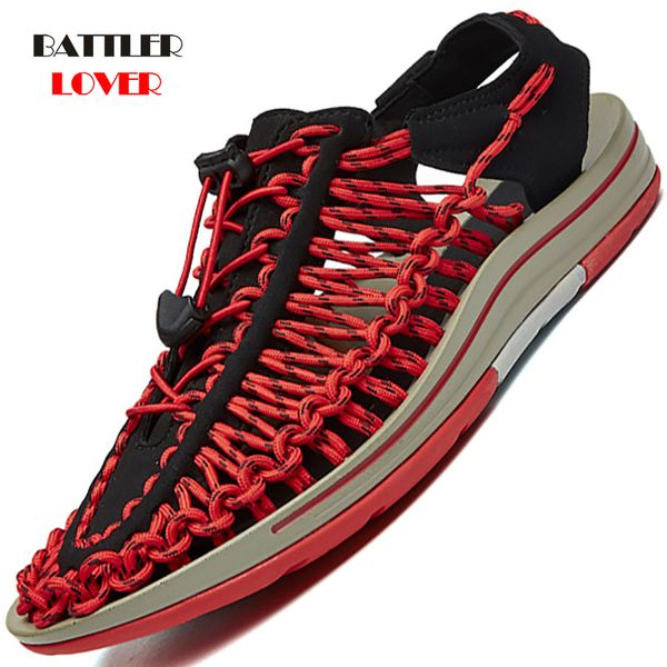 size 35-48 summer men sandals fashion handmade weaving breathable shoes women casual beach shoes outdoor sandals couples, Black
size 35-48 summer men sandals fashion handmade weaving breathable shoes women casual beach shoes outdoor sandals couples, Black