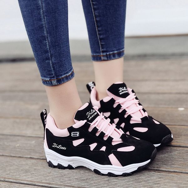 mxhy2019 spring and autumn new korean sports shoes fashion wild thick bottom casual shoes breathable women's flats flock, Black
mxhy2019 spring and autumn new korean sports shoes fashion wild thick bottom casual shoes breathable women's flats flock, Black