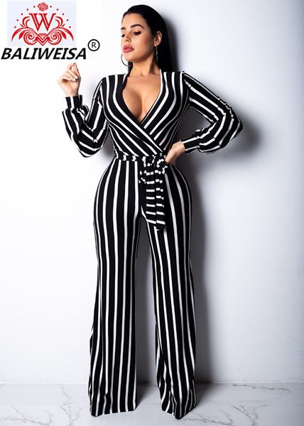 baliweisa women slim fit jumpsuits new rompers striped long sleeve bow sashes overalls full length macacao feminino, Black;white
baliweisa women slim fit jumpsuits new rompers striped long sleeve bow sashes overalls full length macacao feminino, Black;white
