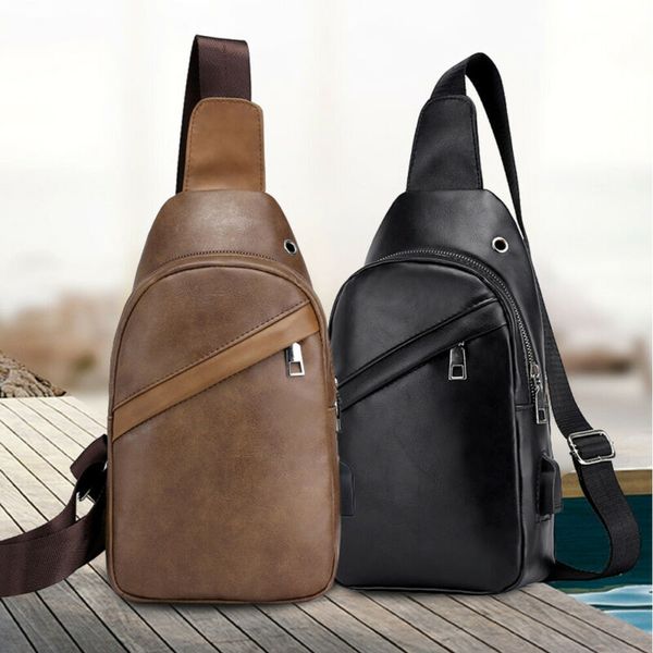 2019 new men's shoulder bag sling chest pack pu usb charging sports leather crossbody handbag outdoor travel sport
2019 new men's shoulder bag sling chest pack pu usb charging sports leather crossbody handbag outdoor travel sport