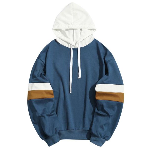 men's hoodies & sweatshirts casual stripe patchwork sweatshirt men hooded streetwear hip hop oversized pullover male tracksuit moletom, Black
men's hoodies & sweatshirts casual stripe patchwork sweatshirt men hooded streetwear hip hop oversized pullover male tracksuit moletom, Black