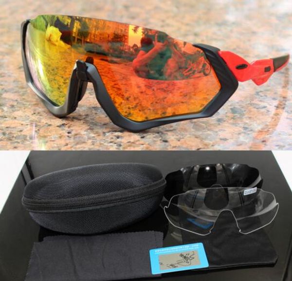 Men Women Flight Jacket 3 Lens,polarizing Sports Bike Glasses, Mountain Bike Windbreak And Sand Protection Sport Cycling Protective Gear Eye