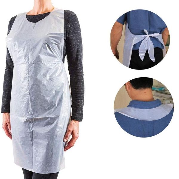100 pieces/set of white flat packaging and disposable plastic apron roll hdpe transparent easy to use kitchen apron
100 pieces/set of white flat packaging and disposable plastic apron roll hdpe transparent easy to use kitchen apron