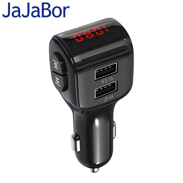 jajabor bluetooth car kit handsfm transmitter wireless bluetooth 5.0 stereo music play car mp3 player 3.1a usb charger
jajabor bluetooth car kit handsfm transmitter wireless bluetooth 5.0 stereo music play car mp3 player 3.1a usb charger