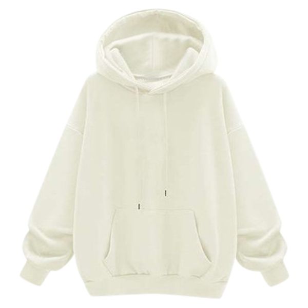 women's sweatshirt oversized hoodie autumn winter warm thicker solid long-sleeved solid color hooded sweatshirt casual 5xl, Black
women's sweatshirt oversized hoodie autumn winter warm thicker solid long-sleeved solid color hooded sweatshirt casual 5xl, Black