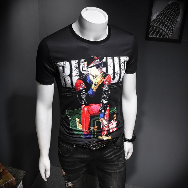 2020 дизайнер новая летняя мода мужчины tshirt ice шелковый tshirt мужская с коротким рукавом дышащий высокого качества мужская одежда топы, White;black
2020 дизайнер новая летняя мода мужчины tshirt ice шелковый tshirt мужская с коротким рукавом дышащий высокого качества мужская одежда топы, White;black