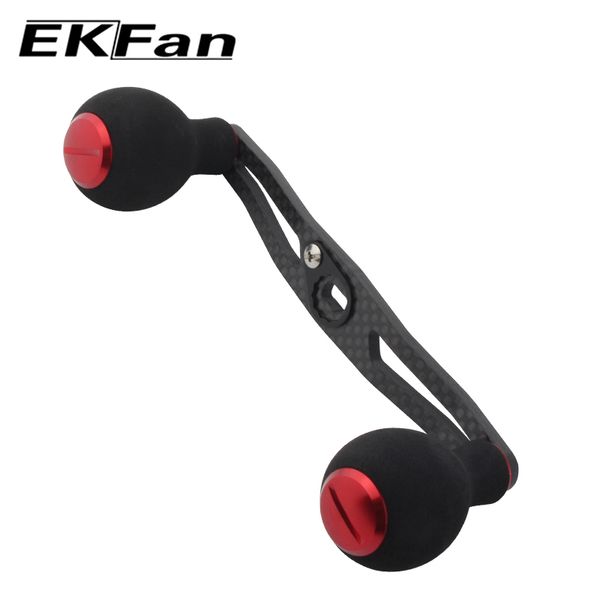 ekfan 8*5mm hole black eva knob with length121mm carbon fiber fishing reel handle for baitcasting fishing reel rocker
ekfan 8*5mm hole black eva knob with length121mm carbon fiber fishing reel handle for baitcasting fishing reel rocker
