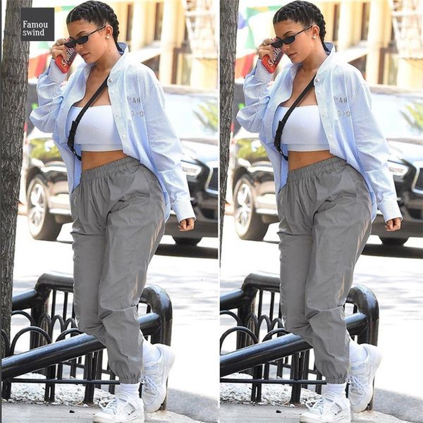 femme pantalon trousers women harem pants cargo pants casual loose joggers solid elastic long women punk loose high waist pants, Black;white
femme pantalon trousers women harem pants cargo pants casual loose joggers solid elastic long women punk loose high waist pants, Black;white