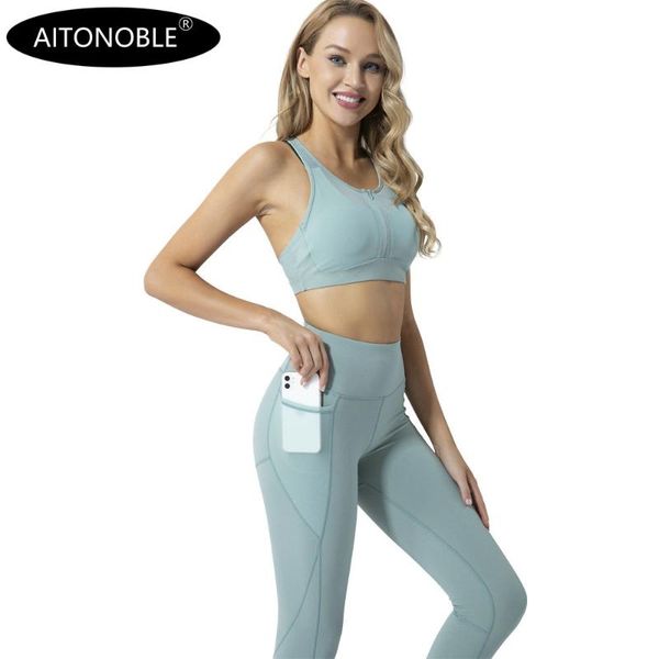 aitonoble 2020 newwomen's yoga suit vest long pants sportwear tracksuit running female ladies fitness jumpsuit sport bra set, White;red
aitonoble 2020 newwomen's yoga suit vest long pants sportwear tracksuit running female ladies fitness jumpsuit sport bra set, White;red