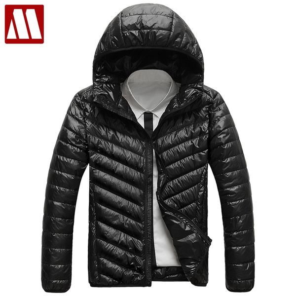 2019 new autumn winter man duck down jacket ultra light thin plus size hooded jackets casual mens warm outerwear male brand coat, Black
2019 new autumn winter man duck down jacket ultra light thin plus size hooded jackets casual mens warm outerwear male brand coat, Black
