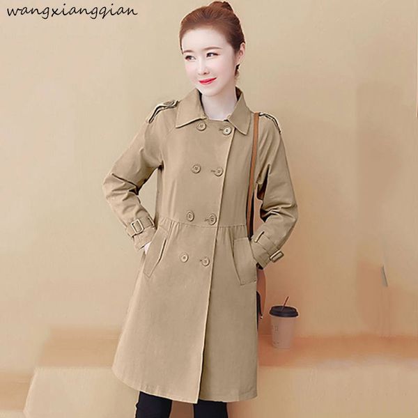 long windbreaker female spring autumn new solid color loose casual trench coat large size popular women's windbreaker b193, Tan;black
long windbreaker female spring autumn new solid color loose casual trench coat large size popular women's windbreaker b193, Tan;black