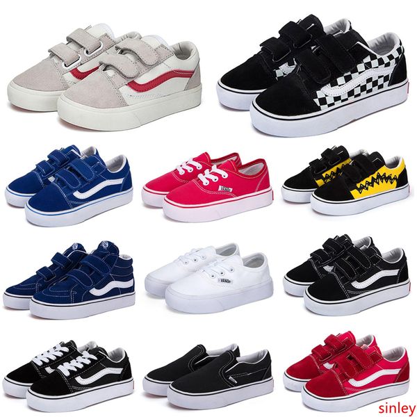 моды дети дизайнер обуви старый skool sk8-hi холст обувь мальчики детские тренеры повседневные спортивные кроссовки 22-35 плоские chaussures
моды дети дизайнер обуви старый skool sk8-hi холст обувь мальчики детские тренеры повседневные спортивные кроссовки 22-35 плоские chaussures