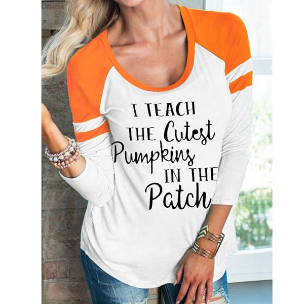 2019 style women t-shirt long sleeve graphic tees shirt womens tee i teach the cutest in the patch tshirts, White
2019 style women t-shirt long sleeve graphic tees shirt womens tee i teach the cutest in the patch tshirts, White