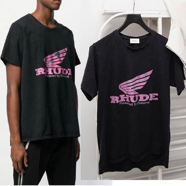 19ss Rhude Футболка Мужчины Женщины Крыло Печати Чикаго Лимит Уличная Одежда Harajuku Лет
19ss Rhude Футболка Мужчины Женщины Крыло Печати Чикаго Лимит Уличная Одежда Harajuku Лет