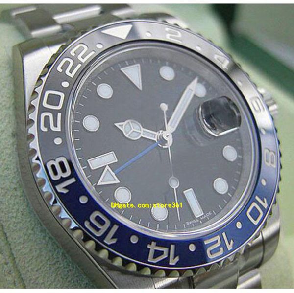 wristwatches with original box casual modern men's watches ii 116710 blnr mens steel black blue ceramic bezel 40mm, Slivery;brown
wristwatches with original box casual modern men's watches ii 116710 blnr mens steel black blue ceramic bezel 40mm, Slivery;brown