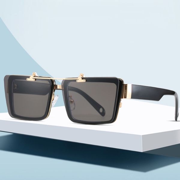 wholesale vintage punk sun glasses for women and men glasses flip up sunglasses anti blue light 7 colors, White;black
wholesale vintage punk sun glasses for women and men glasses flip up sunglasses anti blue light 7 colors, White;black