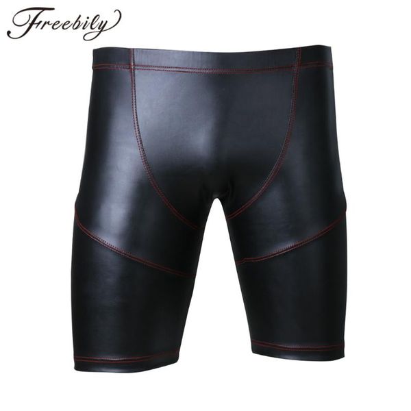 mens running shorts faux leather sport shorts hommes male elastic waistband slim cut summer workout exercise gym tights, Black;blue
mens running shorts faux leather sport shorts hommes male elastic waistband slim cut summer workout exercise gym tights, Black;blue