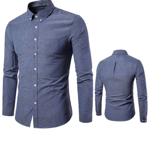2018 men's luxury formal shirt slim fit long sleeve business dress shirts, White;black
2018 men's luxury formal shirt slim fit long sleeve business dress shirts, White;black