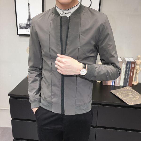 men's jackets 2021 korean version of the slim shirt autumn jacket stand collar youth wild color fashion casual trend coat, Black;brown
men's jackets 2021 korean version of the slim shirt autumn jacket stand collar youth wild color fashion casual trend coat, Black;brown