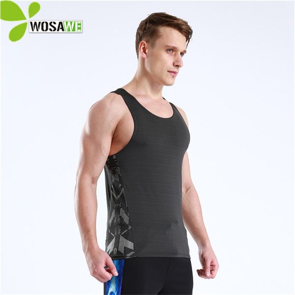 breathable men sport sleeveless t shirt vest gym sports gilet underwear basketball running soccer training hiking cycling, Black;blue
breathable men sport sleeveless t shirt vest gym sports gilet underwear basketball running soccer training hiking cycling, Black;blue