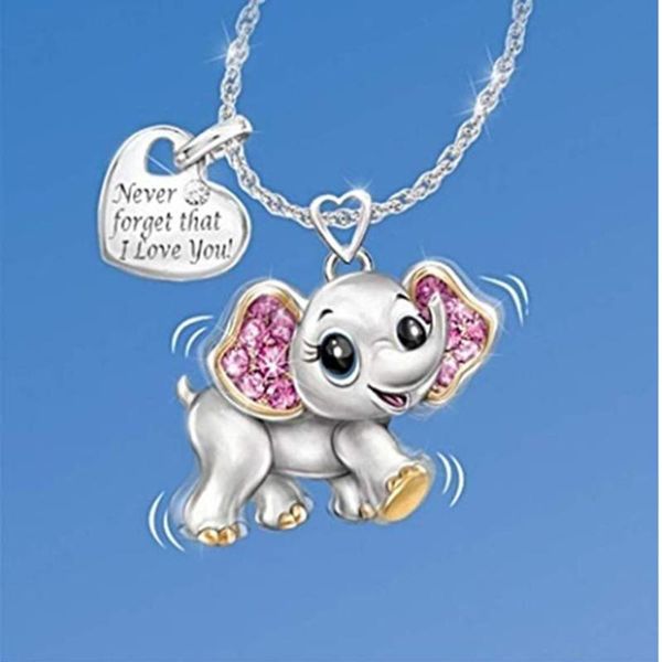 chains collier femme stainless steel chain origami elephant pendant necklaces for women gothic jewelry collares de moda, Silver
chains collier femme stainless steel chain origami elephant pendant necklaces for women gothic jewelry collares de moda, Silver