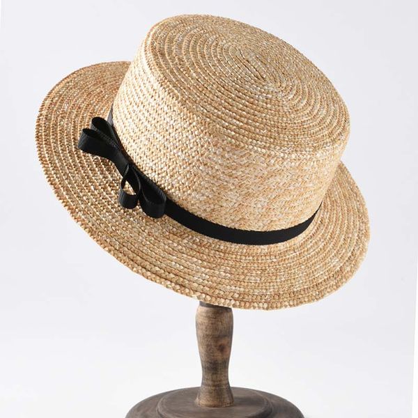 wholesale classical summer beach hat wide brim straw boater canotier sun hats for women 56-58cm, Blue;gray
wholesale classical summer beach hat wide brim straw boater canotier sun hats for women 56-58cm, Blue;gray