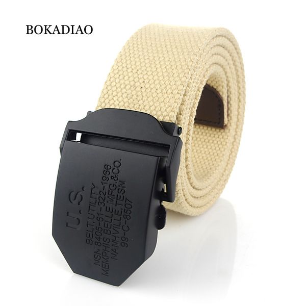 bokadiao men&women canvas belt luxury black us metal buckle jeans belt army tactical belts for men waistband strap male, Black;brown
bokadiao men&women canvas belt luxury black us metal buckle jeans belt army tactical belts for men waistband strap male, Black;brown