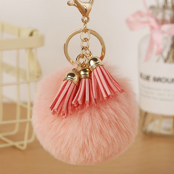 new selling women's car key ring multi color bag hanging parts korean velvet simulation wool ball tassel key ring d012, Silver
new selling women's car key ring multi color bag hanging parts korean velvet simulation wool ball tassel key ring d012, Silver