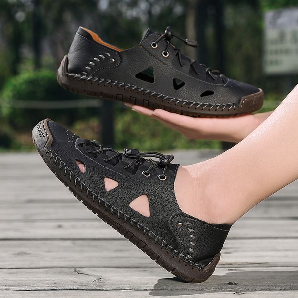 fashion handmade genuine leather portable breathable soft hiking shoes sneakers comfortable super lightweight beach sandals
fashion handmade genuine leather portable breathable soft hiking shoes sneakers comfortable super lightweight beach sandals
