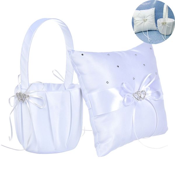crystal heart bridal wedding cushion party flower girl basket ring bearer pillow wedding celebration basket and pillow set
crystal heart bridal wedding cushion party flower girl basket ring bearer pillow wedding celebration basket and pillow set