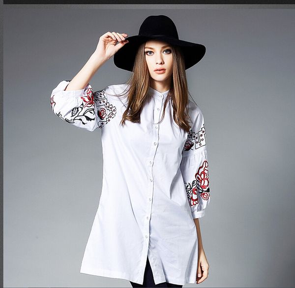 2019 spring summer feminino vestido loose cotton embroidered vintage dress plus size mori girl shirt europe dress lantern sleeve, Black;gray
2019 spring summer feminino vestido loose cotton embroidered vintage dress plus size mori girl shirt europe dress lantern sleeve, Black;gray