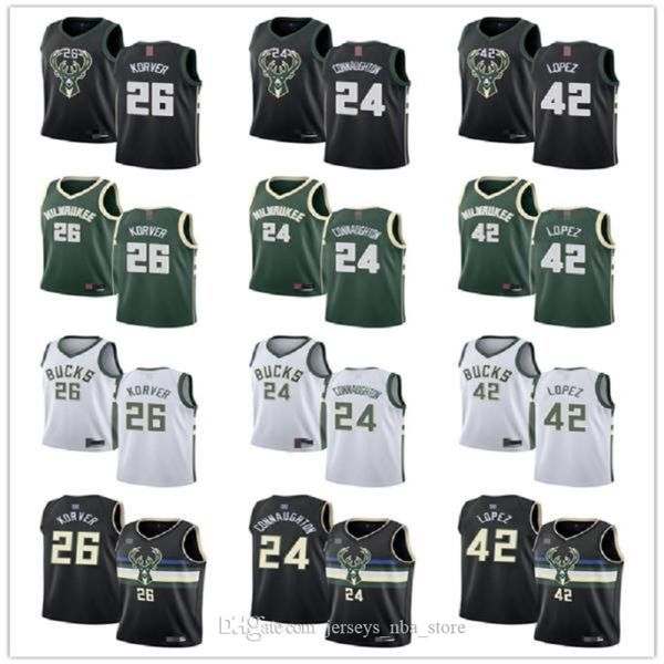 mens womens youth milwaukee bucks 26 kyle korver 24 pat connaughton 42 robin lopez custom basketball jerseys, Black;red
mens womens youth milwaukee bucks 26 kyle korver 24 pat connaughton 42 robin lopez custom basketball jerseys, Black;red