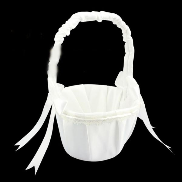 flower girl basket for wedding decoration ceremony bowknot wedding basket flower storage case party supplies white
flower girl basket for wedding decoration ceremony bowknot wedding basket flower storage case party supplies white