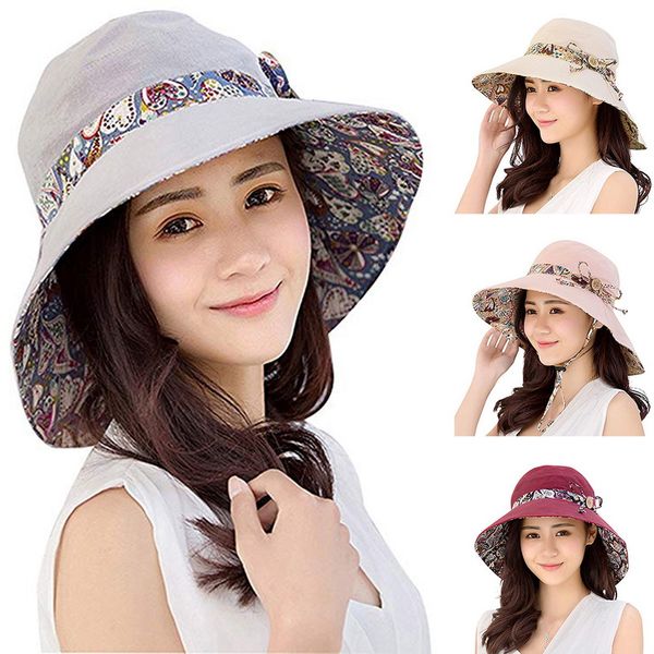 adisputent 2019 new summer woman sun hat outdoor sunshade folding beach hat woman bow, Blue;gray
adisputent 2019 new summer woman sun hat outdoor sunshade folding beach hat woman bow, Blue;gray