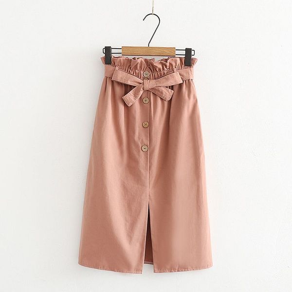 2019 elegant button high waist skirt female pleated skirt summer autumn womens skirts y, Black
2019 elegant button high waist skirt female pleated skirt summer autumn womens skirts y, Black