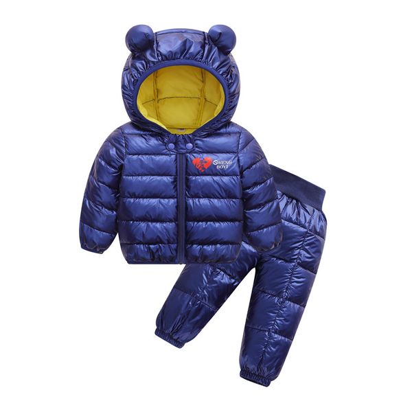 winter kids jackets+pants sets 2pcs autumn boys hooded coat warm pants toddler infant clothes suit children costume girl coats, Blue;gray
winter kids jackets+pants sets 2pcs autumn boys hooded coat warm pants toddler infant clothes suit children costume girl coats, Blue;gray